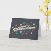 Wonkavision-Logo Karte (Gelbe Blume)