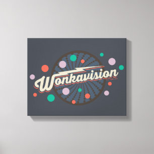 Wonkavision-Logo Leinwanddruck