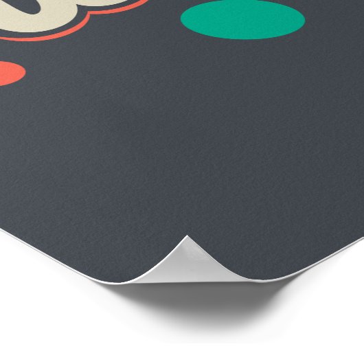 Wonkavision-Logo Poster (Ecke)