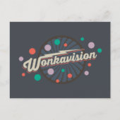 Wonkavision-Logo Postkarte (Vorderseite)