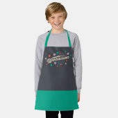 Wonkavision-Logo Schürze (Getragen)