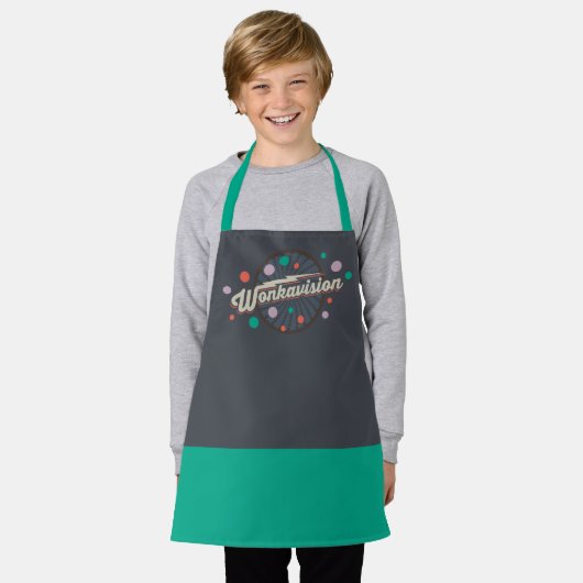 Wonkavision-Logo Schürze (Getragen)