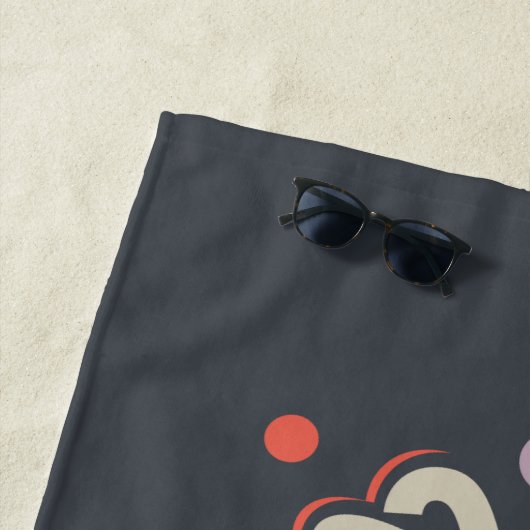 Wonkavision-Logo Strandtuch (Beispiel)