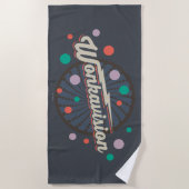 Wonkavision-Logo Strandtuch (Vorderseite)