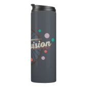 Wonkavision-Logo Thermosbecher (Nach rechts gedreht)