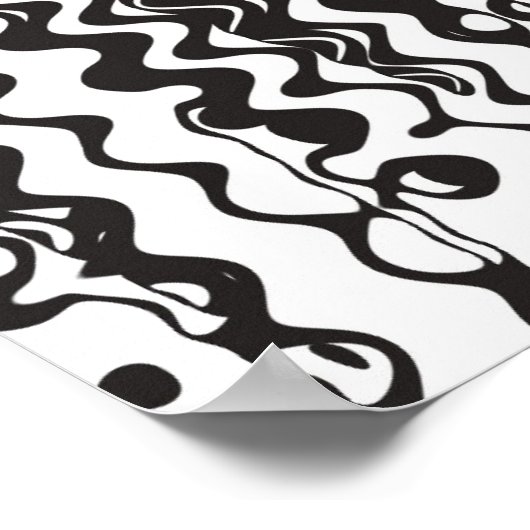 Wonky B&W Poster (Ecke)