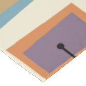 Wonky Doors kleinere mehrfarbig Tischdecke (Schrägansicht)