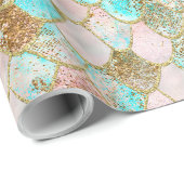 Wonky Geschenkpapier (Rolleneckpunkt)