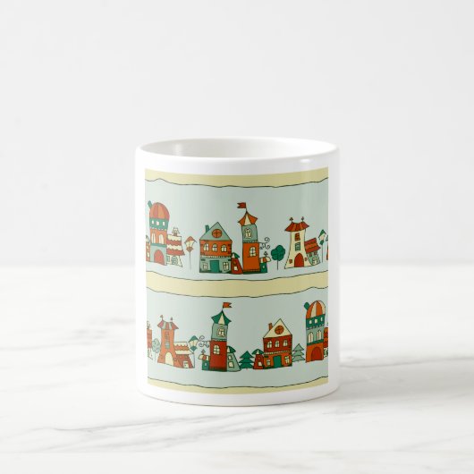 Wonky Houses Kaffeetasse (Mittel)