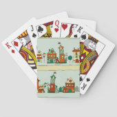 Wonky Houses Spielkarten (Rückseite)