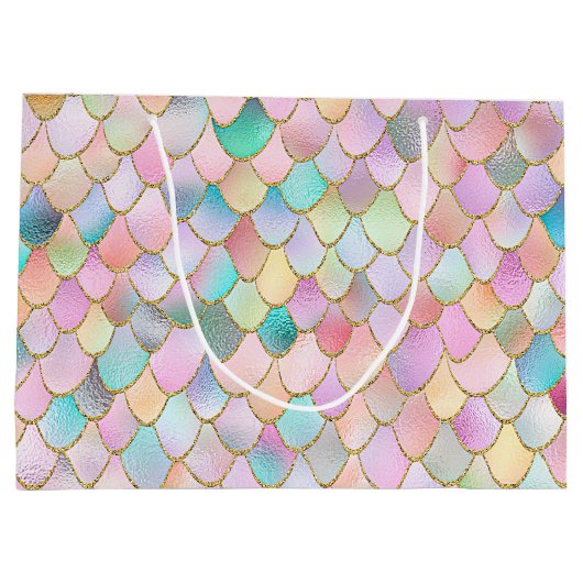 Wonky modische große geschenktüte (Rückseite)