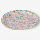 Wonky modische pappteller (Schrägansicht)