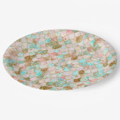 Wonky Pappteller (Schrägansicht)