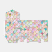Wonky Trendy Rainbow Girl Metal Mermaid Scales Geschenkschachtel (Ungefaltet)