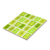 Wonky Türen Kleine Chartreuse Fliese (Seite)