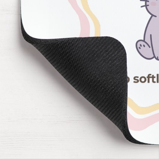 Wonky Zoo Bunny Mousepad (Ecke)