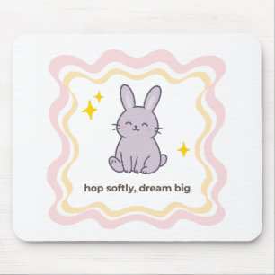 Wonky Zoo Bunny Mousepad