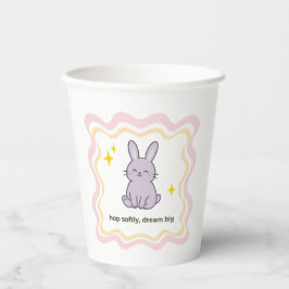 Wonky Zoo Bunny - Paper Cup Pappbecher