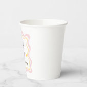 Wonky Zoo Bunny - Papiertasse Pappbecher (Links)