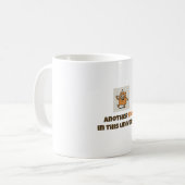 Wonky Zoo - Ein anderes Ich | Quirky-Tasse Kaffeetasse (Vorderseite Links)