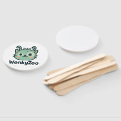 Wonky Zoo Katzenhandfans Fächer (Non-assembled)