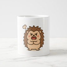 Wonky Zoo Moody Igel Spezielle Tasse