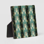 Wonkymuster Fotoplatte (Vorderseite)