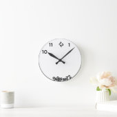 Wonkyuhr Runde Wanduhr (Zuhause)