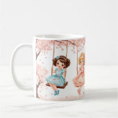 Wonne der schwingenden Schwestern Kaffeetasse (Links)