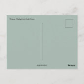 Wonsan Waterfront Nordkorea Postkarte (Rückseite)