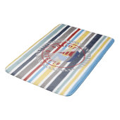 WONZ Limited Small Sailor by Shirt to Design Badematte (Schrägansicht)