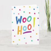 Woo Hoo Card Karte (Vorderseite)