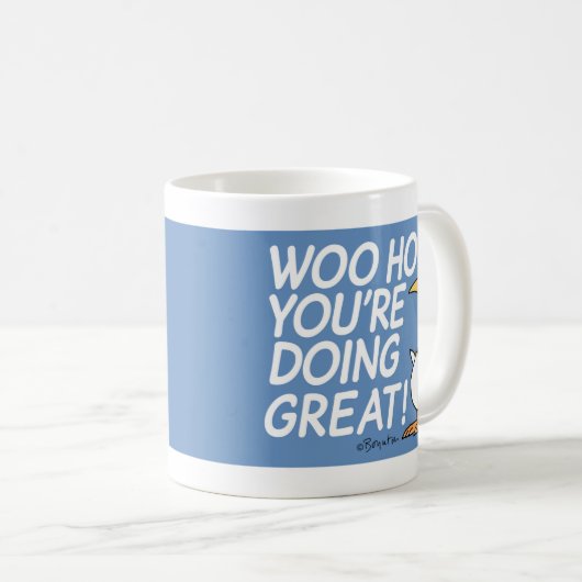 WOO HOO! DU MACHST GROSS! Sandra Boynton Kaffeetasse (VorderseiteRechts)