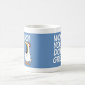 WOO HOO! DU MACHST GROSS! Sandra Boynton Kaffeetasse (Mittel)