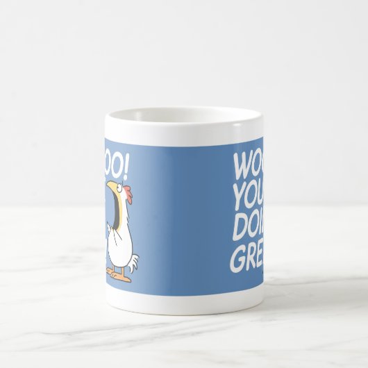 WOO HOO! DU MACHST GROSS! Sandra Boynton Kaffeetasse (Mittel)