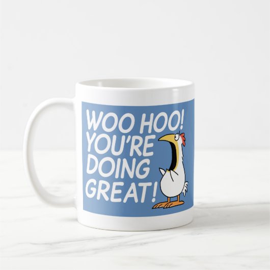WOO HOO! DU MACHST GROSS! Sandra Boynton Kaffeetasse (Links)
