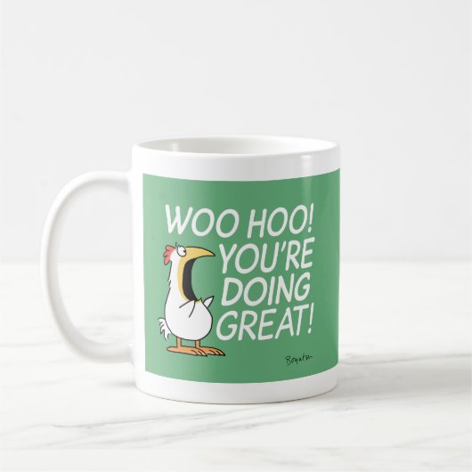 WOO HOO! DU MACHST GROSS! Sandra Boynton Kaffeetasse (Links)