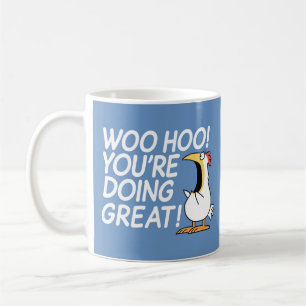 WOO HOO! DU MACHST GROSS! Sandra Boynton Kaffeetasse