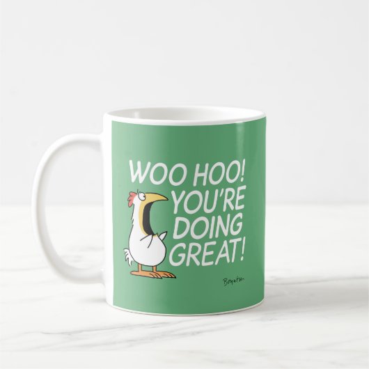 WOO HOO! DU MACHST GROSS! Sandra Boynton Kaffeetasse (Links)