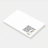 WOO HOO! DU MACHST GROSS! Sandra Boynton Post-it Klebezettel (angewinkelt)