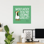 WOO HOO! DU MACHST GROSS! Sandra Boynton Poster (Heimbüro)