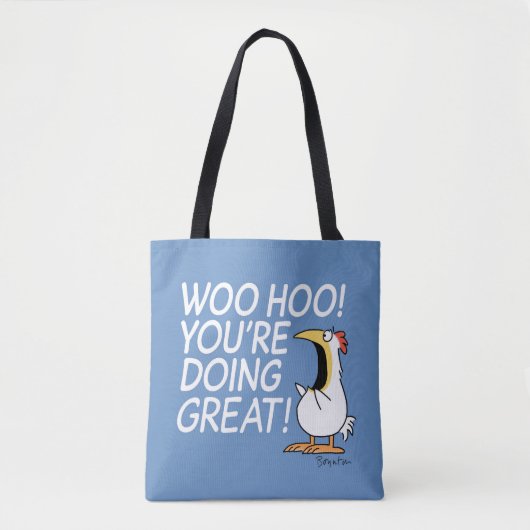 WOO HOO! DU MACHST GROSS! Sandra Boynton Tasche (Vorderseite)