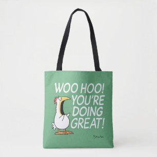WOO HOO! DU MACHST GROSS! Sandra Boynton Tasche
