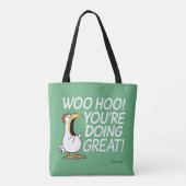 WOO HOO! DU MACHST GROSS! Sandra Boynton Tasche (Rückseite)