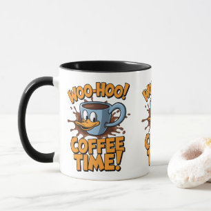 Woo-Hoo! Kaffeezeit Tasse