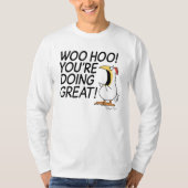 WOO HOO, SIE MACHEN GROSSEN Sandra Boynton T-Shirt (Vorderseite)