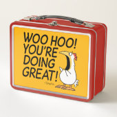 WOO HOO! YOU'RE DOING GREAT! Sandra Boynton Metall Brotdose (Vorderseite)