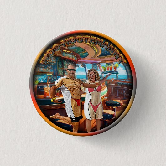 Woo-Hootenanny Button (Vorderseite)