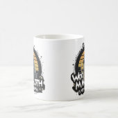 Woo Mammoth Is My Spirit Animal Art Kaffeetasse (Mittel)