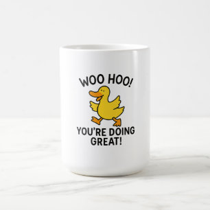 WOO, WIE SIE GROSSEN KLEINEN KAUM MACHEN KAFFEETASSE